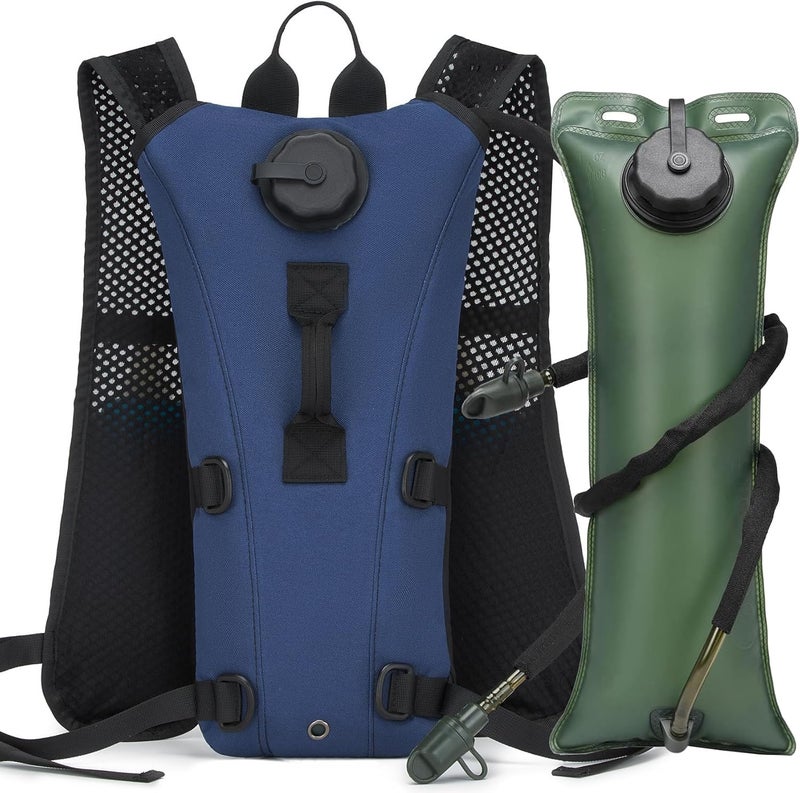ATBP Running Hydration Vest Pack Tactical 3L Water Bladder Backpack Bag for Cycling Marathon Hiking Daypack Men & Women - Image 1